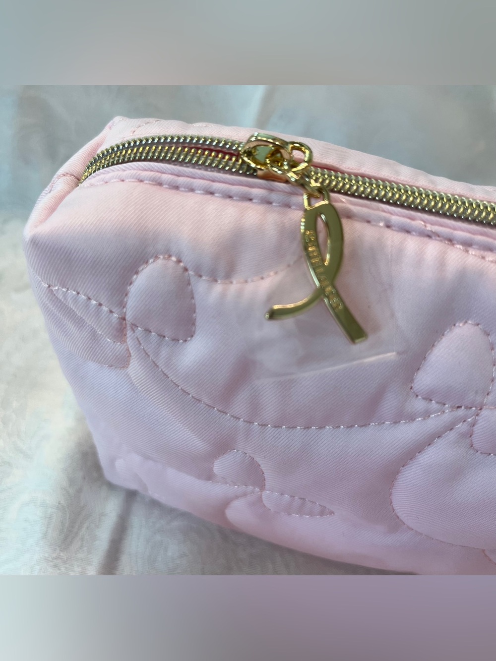 Estée Lauder Lip Collection with Pink Quilted Cosmetic Pouch “Transforming Hope” - Picture 10 of 10